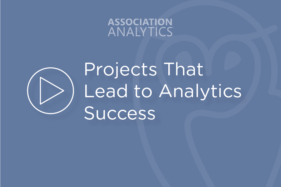 Projects that lead to analytics success