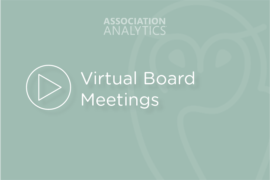 Virtual Board Meetings