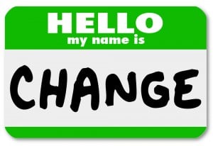 My Name is Change - name tag