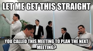 The meeting we want to avoid.